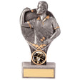 Personalised Falcon Darts Male Award 140mm – Silver and Gold with Free Engraving