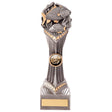 Resin fishing trophy with fish design and free personalised engraving for angling competitions