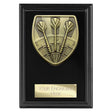 Personalised Cobra Darts Plaque Award 125mm – Black with Free Engraving