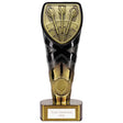 Personalised Fusion Cobra Darts Award 175mm – Black and Gold with Free Engraving