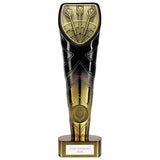 Personalised Fusion Cobra Darts Award 225mm – Black and Gold with Free Engraving