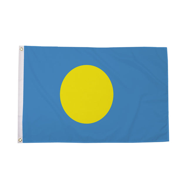 Flagmania Palau 3ft x 2ft Polyester Flag on white background