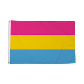 Flagmania Pansexual Symbol 5ft x 3ft Polyester Flag