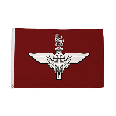Flagmania Parachute Regiment 3ft x 2ft Polyester Flag on white background