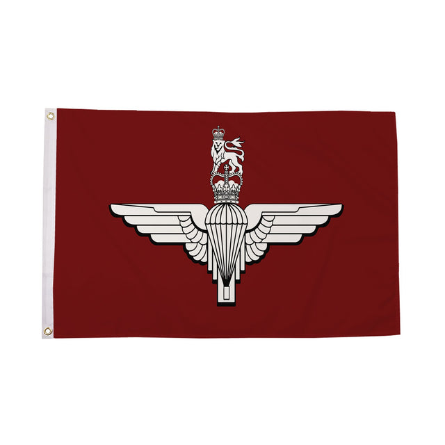 Flagmania Parachute Regiment 3ft x 2ft Polyester Flag on white background