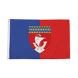 Flagmania Paris 3ft x 2ft Polyester Flag on white background