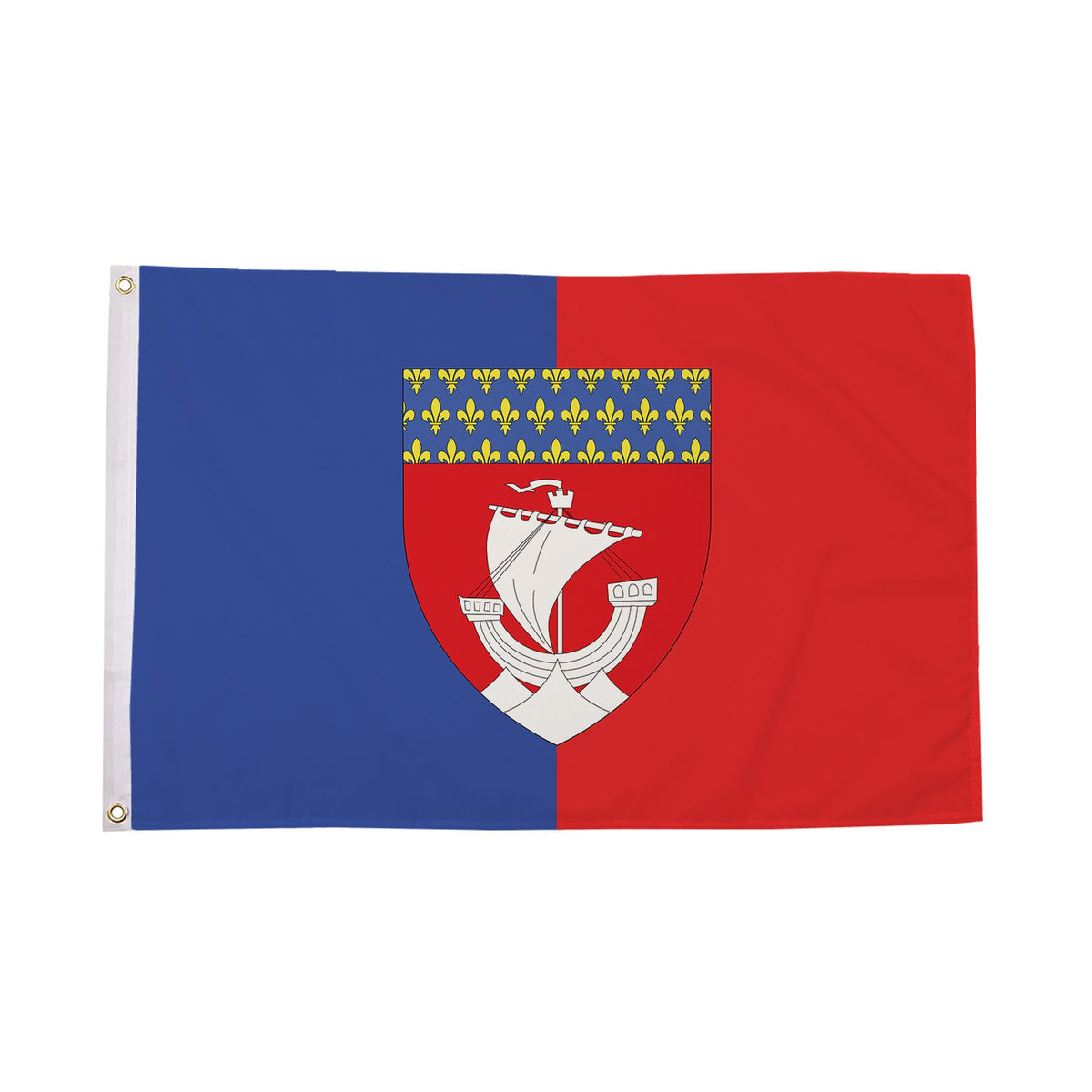 Flagmania Paris 3ft x 2ft Polyester Flag on white background