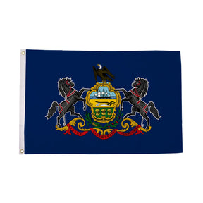 Flagmania Pennsylvania 5ft x 3ft Polyester Flag