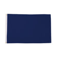 Flagmania Plain Navy Blue 3ft x 2ft Polyester Flag on white background