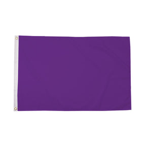 Flagmania Plain Purple 8ft x 5ft polyester flag