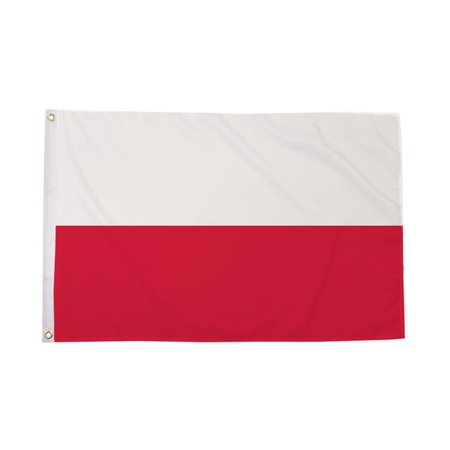 Flagmania Poland 8ft x 5ft polyester flag
