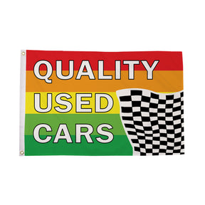 Flagmania Quality Used Cars 5ft x 3ft Polyester Flag