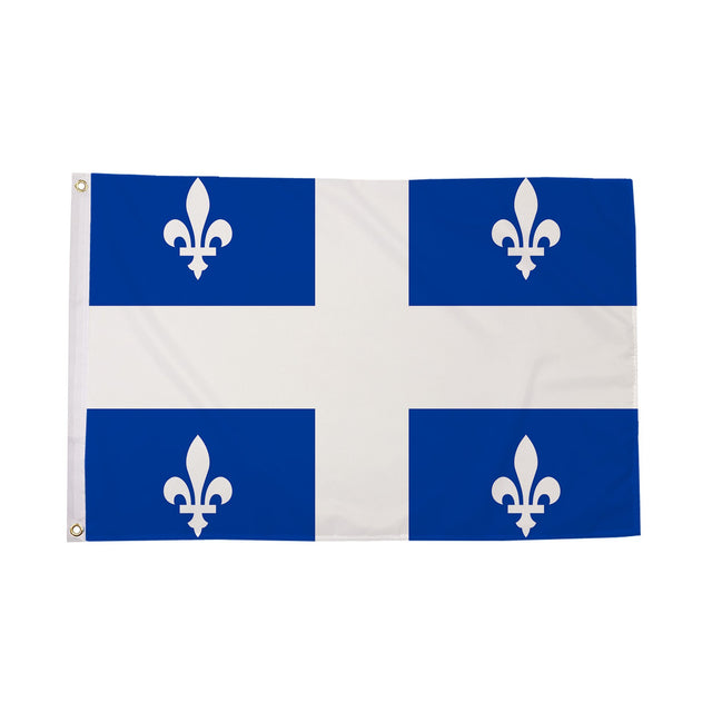 Flagmania Quebec 5ft x 3ft Polyester Flag