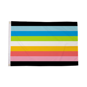 Flagmania Queer Pride 5ft x 3ft Polyester Flag