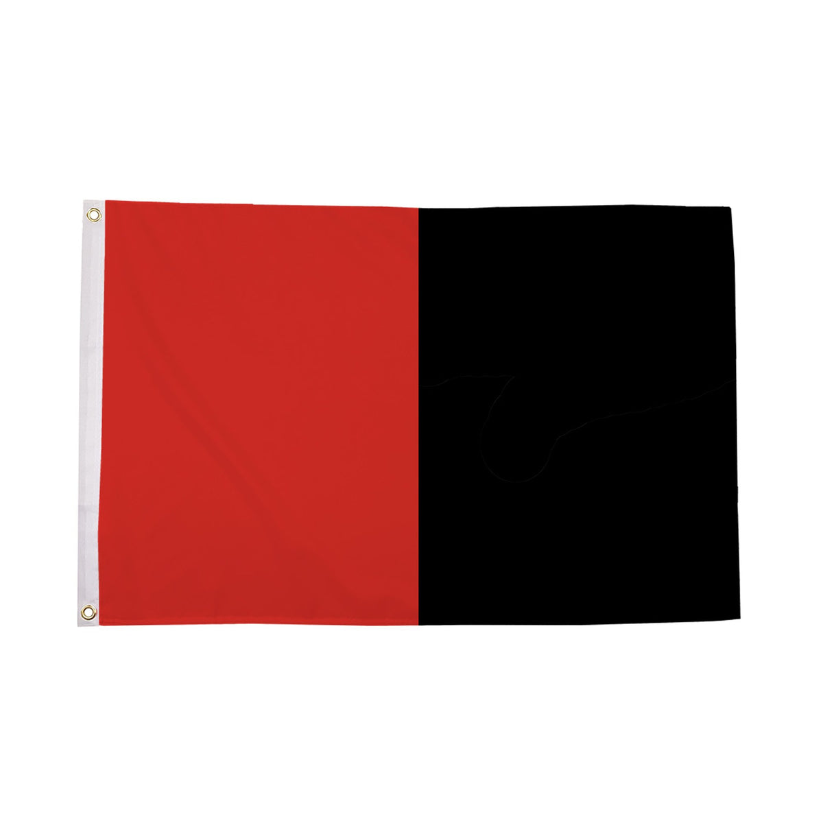 Flagmania Red and Black Irish County 5ft x 3ft Polyester Flag