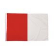Flagmania Red and White Irish County 3ft x 2ft Polyester Flag on white background