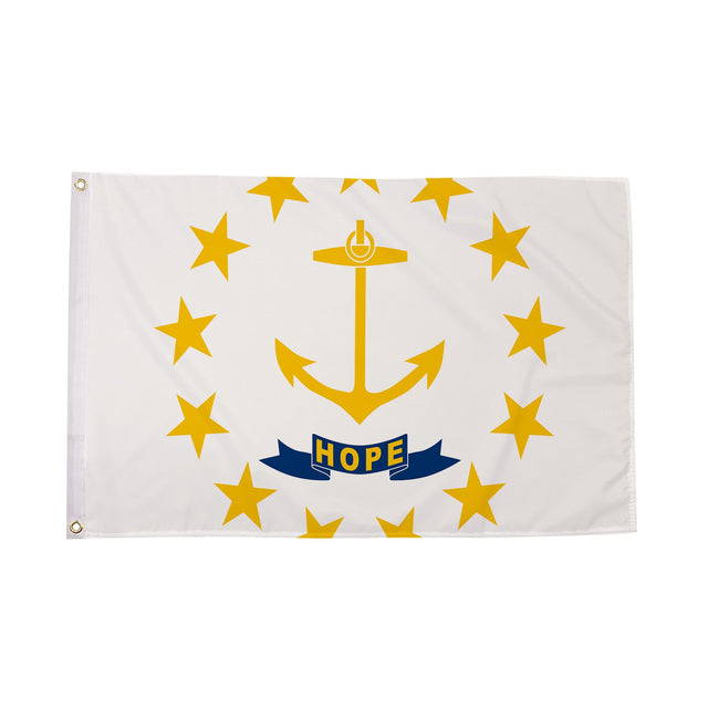 Flagmania Rhode Island 5ft x 3ft Polyester Flag