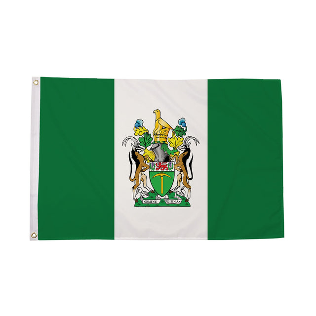 Flagmania Rhodesia 3ft x 2ft Polyester Flag on white background