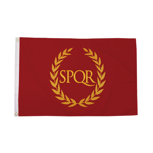 Flagmania Roman Empire Spqr 5ft x 3ft Polyester Flag
