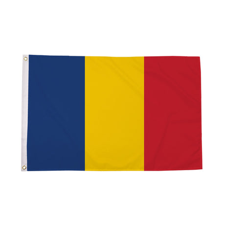 Flagmania Romania 8ft x 5ft polyester flag