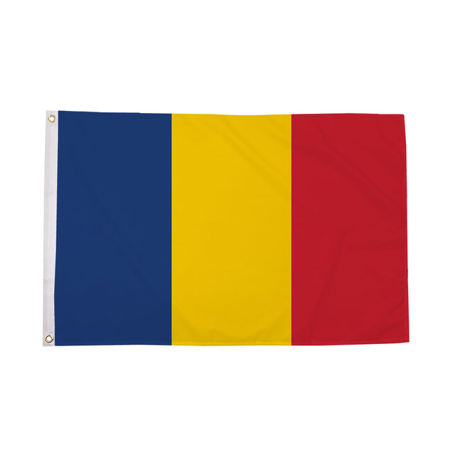Flagmania Romania 8ft x 5ft polyester flag