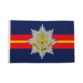 Flagmania Royal Anglian Regiment 8ft x 5ft polyester flag