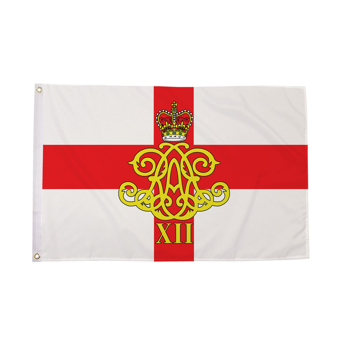 Flagmania Royal Artillery 12Th Regiment 5ft x 3ft Polyester Flag