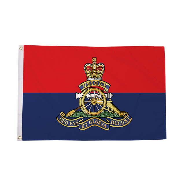 Flagmania Royal Artillery Regiment 5ft x 3ft Polyester Flag