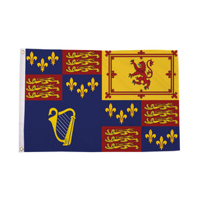 Flagmania Royal Banner 1603-89 and 1702-07 5ft x 3ft Polyester Flag