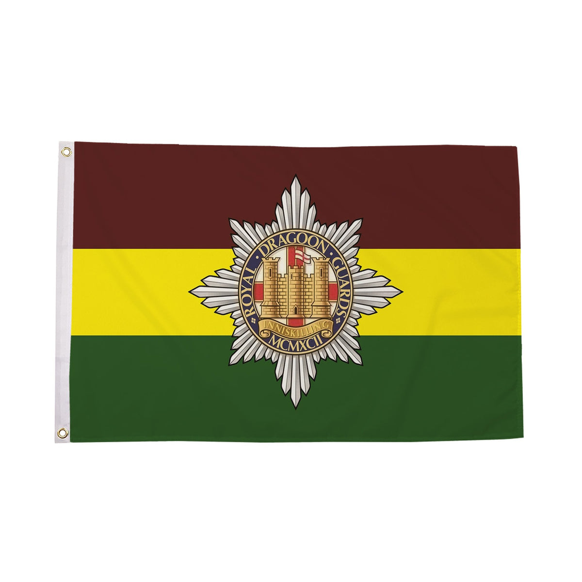 Flagmania Royal Dragoon Guards 5ft x 3ft Polyester Flag