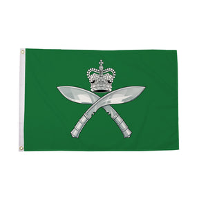 Flagmania Royal Gurkhas 8ft x 5ft polyester flag