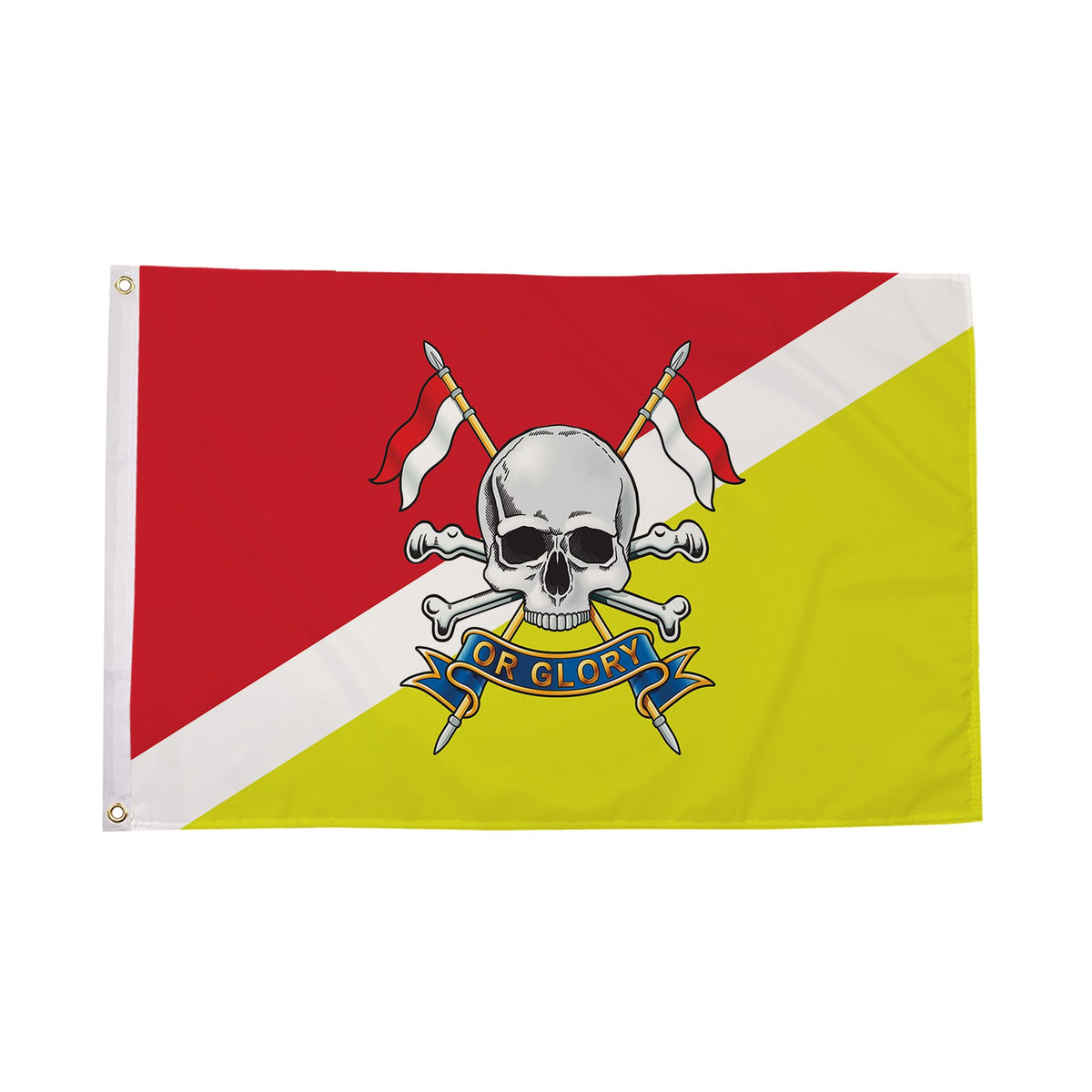 Flagmania Royal Lancers 5ft x 3ft Polyester Flag