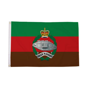 Flagmania Royal Tank Regiment 8ft x 5ft polyester flag