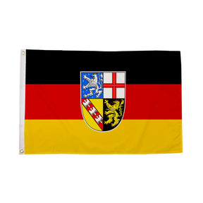 Flagmania Saarland 5ft x 3ft Polyester Flag