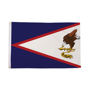 Flagmania Samoa (American) 5ft x 3ft Polyester Flag