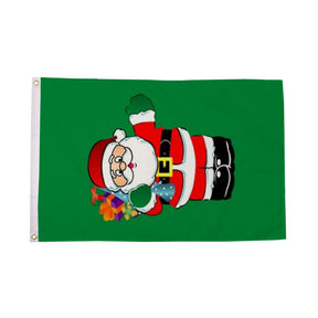 Flagmania Santa with Gifts 5ft x 3ft Polyester Flag