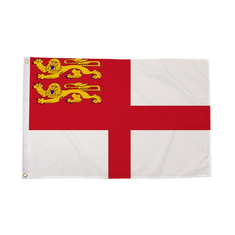 Flagmania Sark 3ft x 2ft Polyester Flag on white background