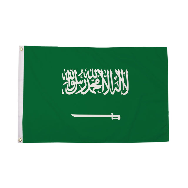Flagmania Saudi Arabia 8ft x 5ft polyester flag