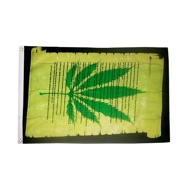 Flagmania Scroll Declaration 5ft x 3ft Polyester Flag