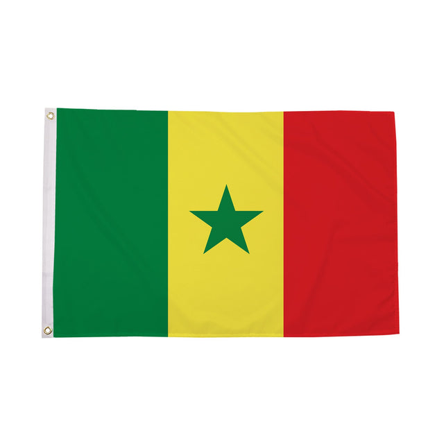 Flagmania Senegal 5ft x 3ft Polyester Flag