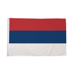 Flagmania Serbia 5ft x 3ft Polyester Flag