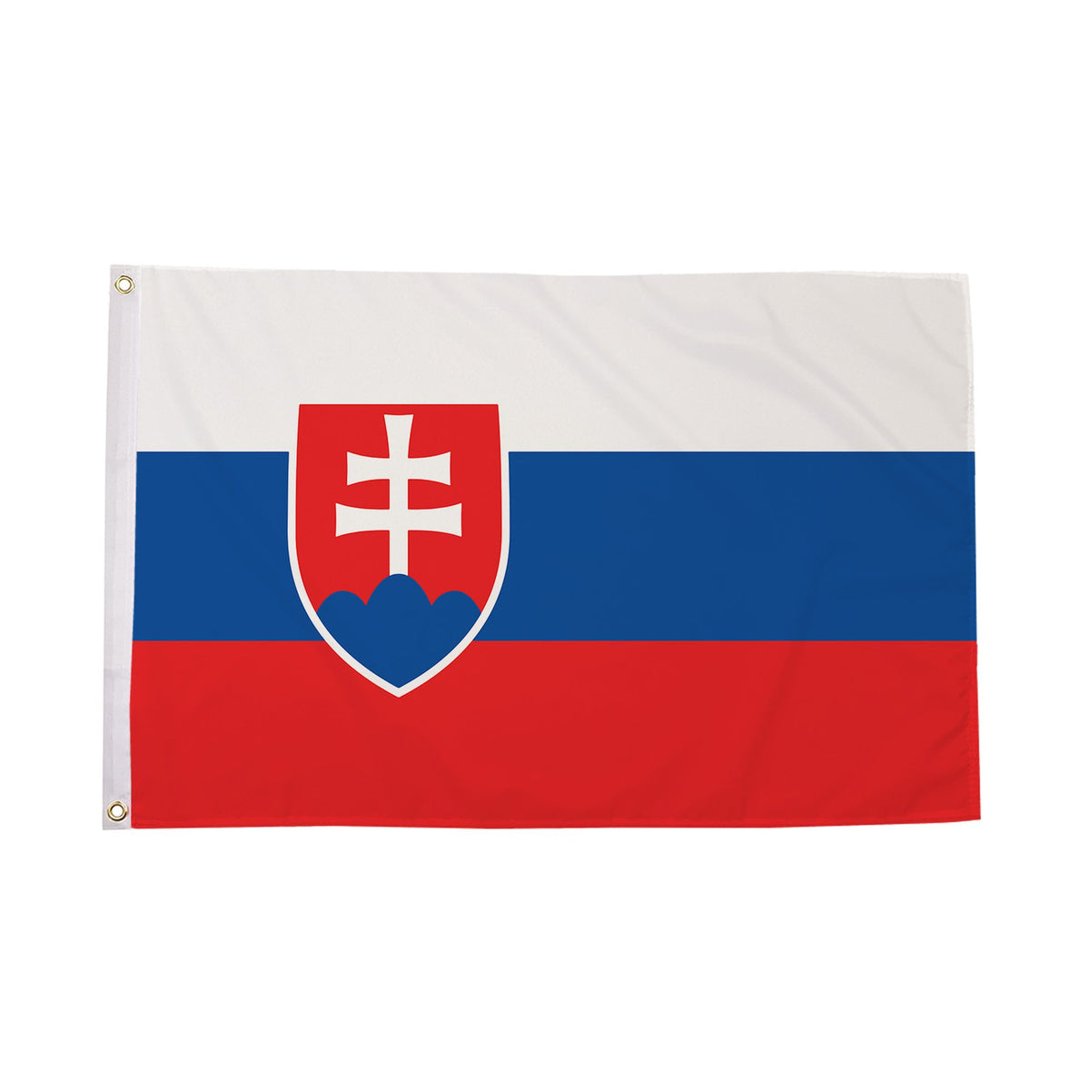 Flagmania Slovakia 8ft x 5ft polyester flag