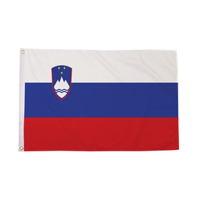 Flagmania Slovenia 8ft x 5ft polyester flag