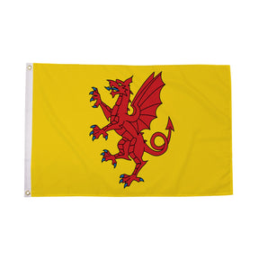 Flagmania Somerset New 5ft x 3ft Polyester Flag
