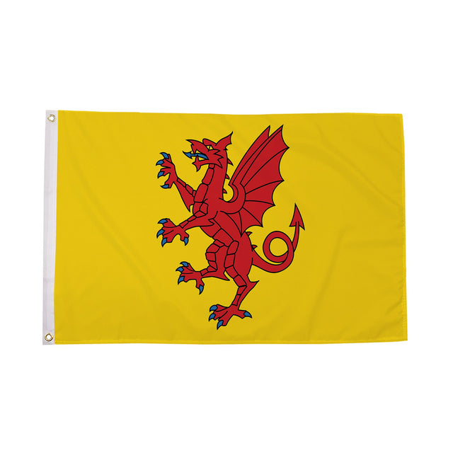 Flagmania Somerset New 5ft x 3ft Polyester Flag