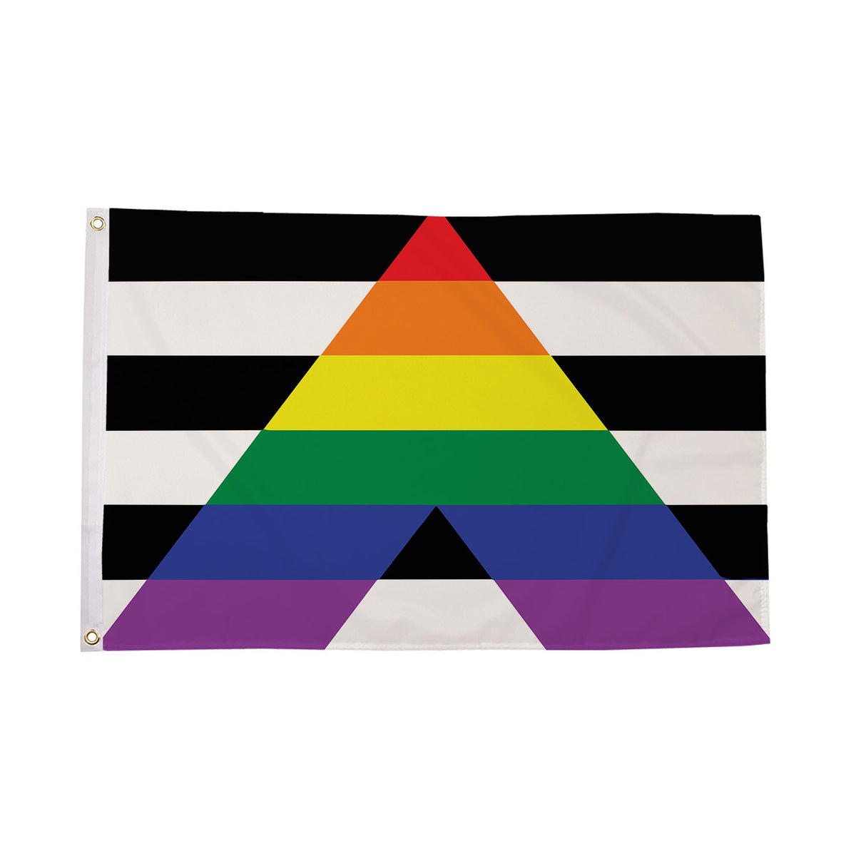 Flagmania Straight Ally 5ft x 3ft Polyester Flag