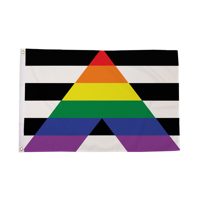 Flagmania Straight Ally 5ft x 3ft Polyester Flag