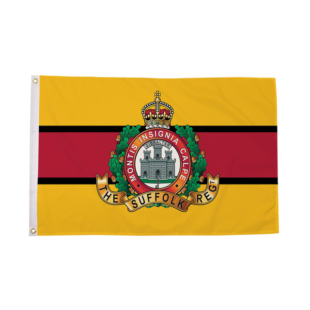 Flagmania Suffolk Regiment 5ft x 3ft Polyester Flag