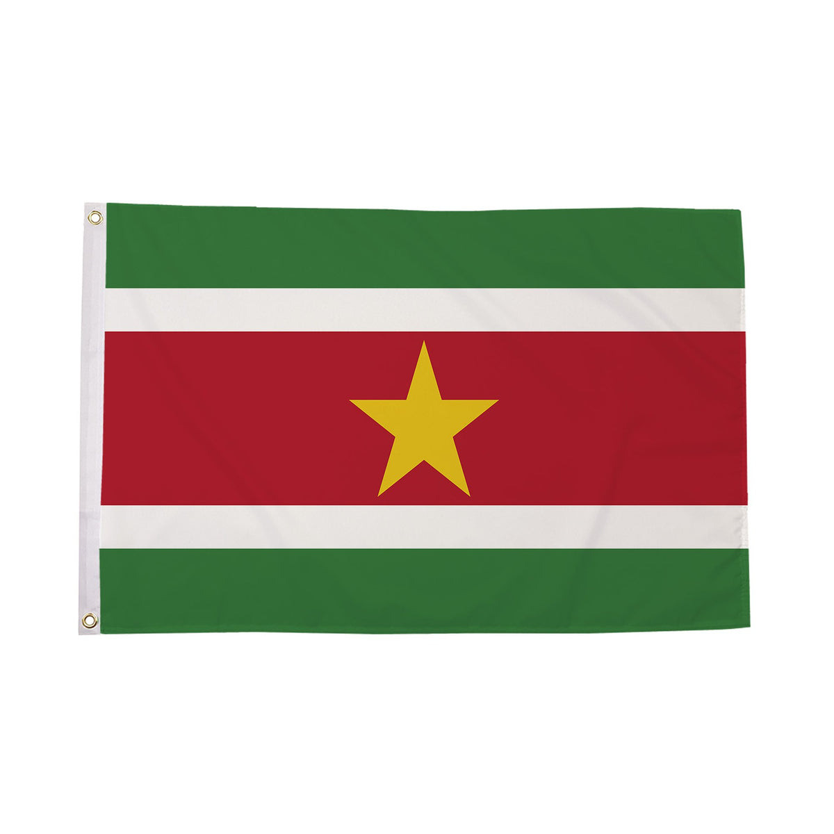 Flagmania Suriname 8ft x 5ft polyester flag