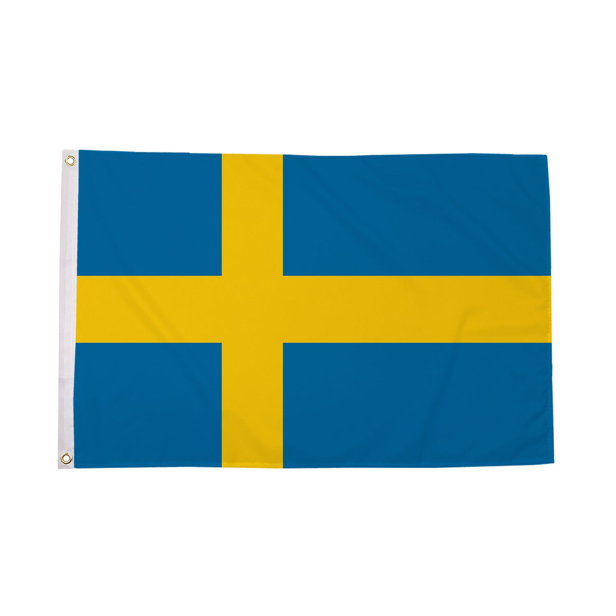 Flagmania Sweden 8ft x 5ft polyester flag